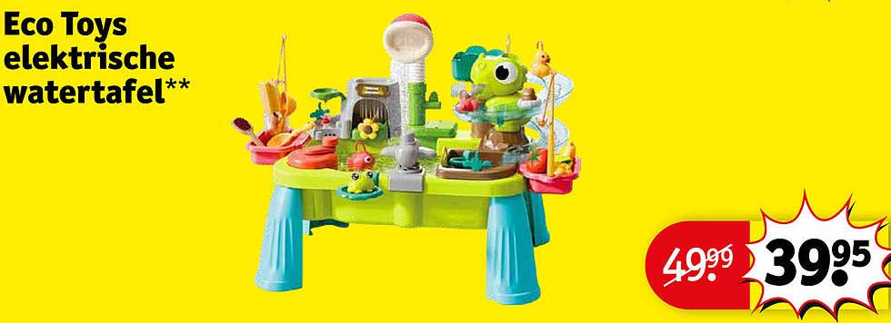 Eco Toys elektrische watertafel**