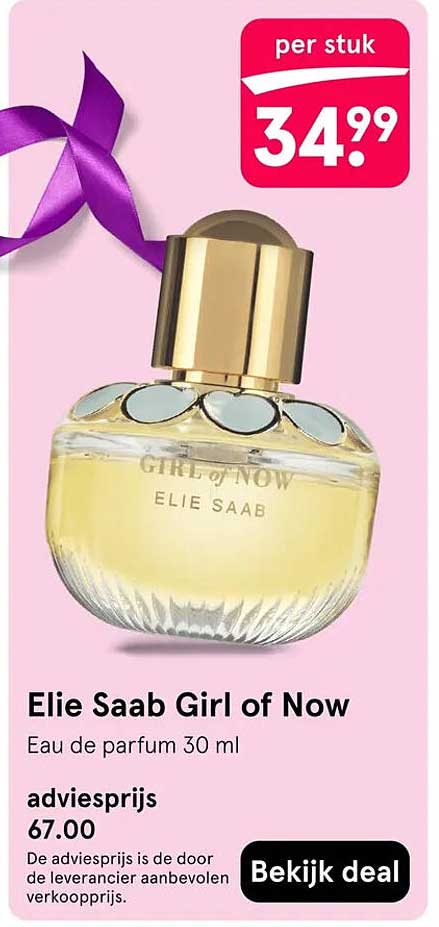 Elie Saab Girl of Now Eau de parfum 30 ml