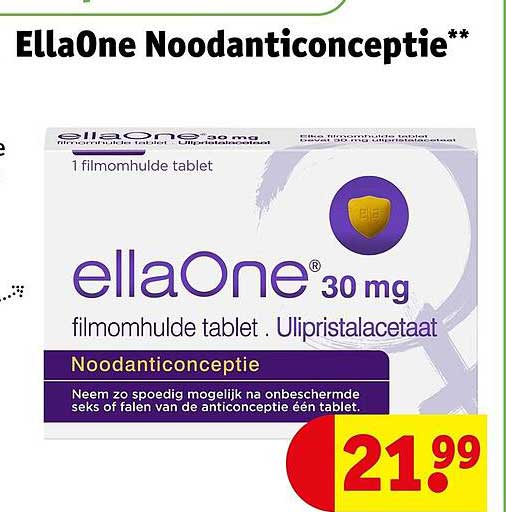 EllaOne Noodanticonceptie**