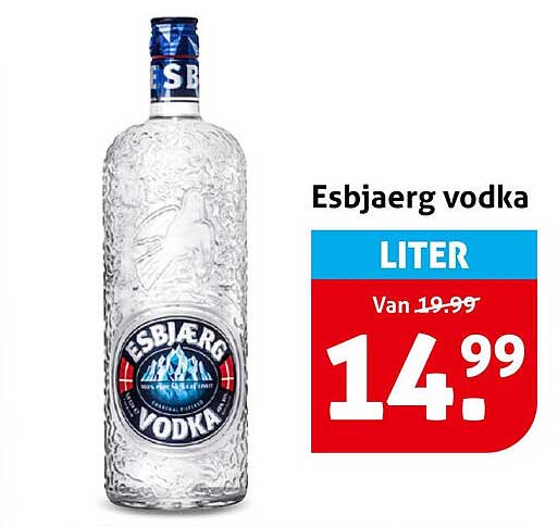 Esbjerg vodka LITER