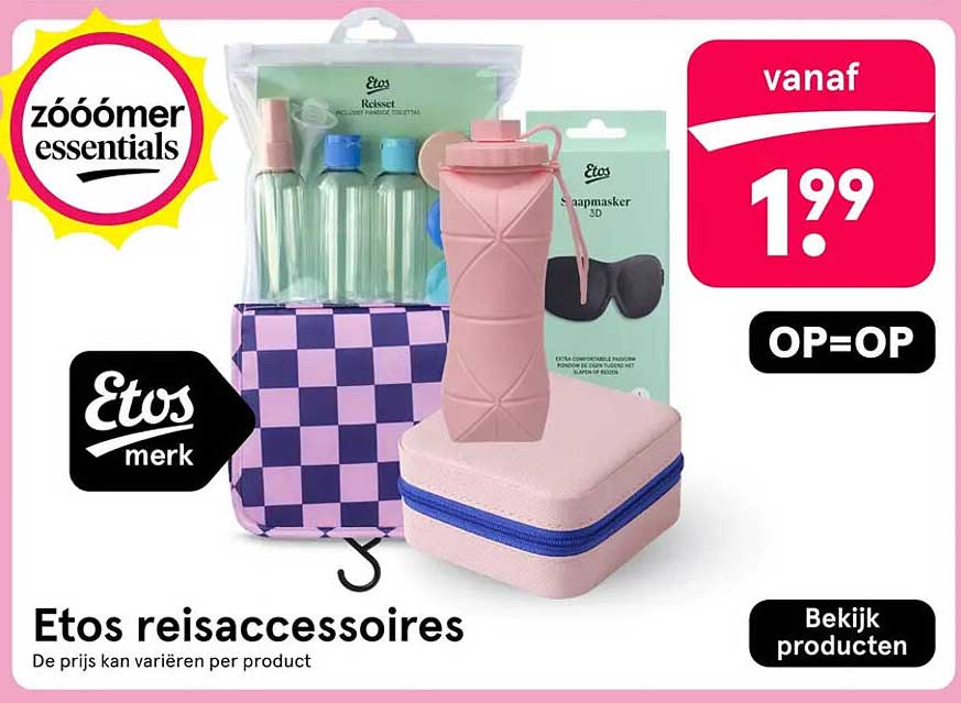 Etos reisaccessoires