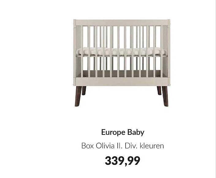Europe Baby Box Olivia II. Div. kleuren