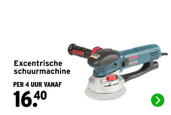Excentrische schuurmachine