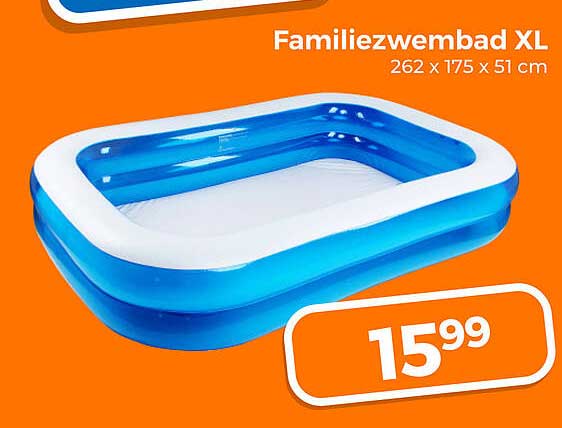Familiezwembad XL