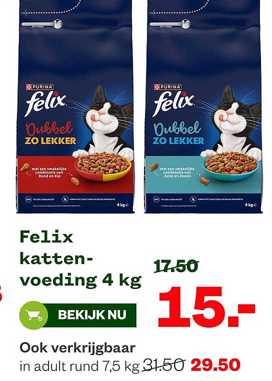 Felix kattenvoeding 4 kg
