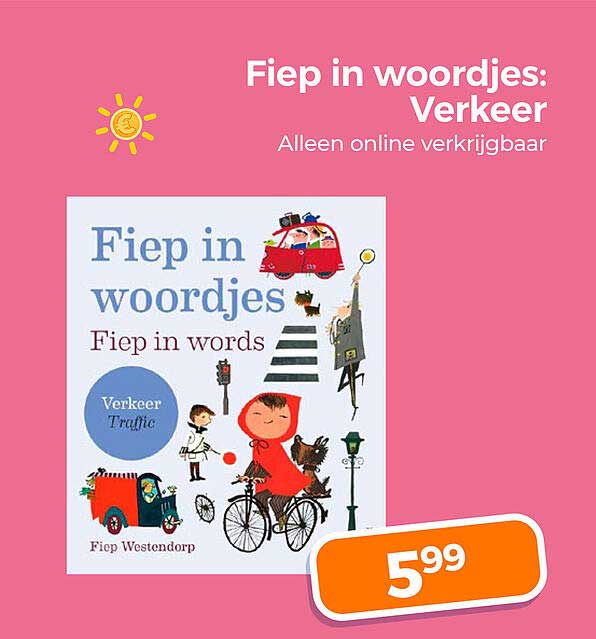 Fiep in woordjes: Verkeer Alleen online verkrijgbaar
