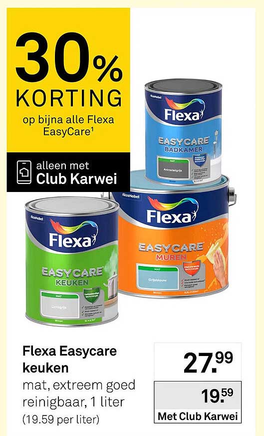 Flexa Easycare keuken