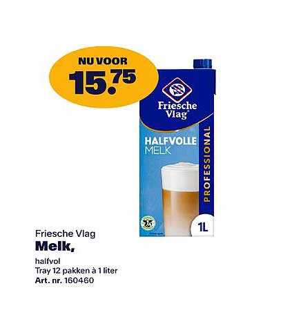 Friesche Vlag Melk, halfvol
