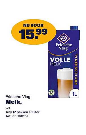 Friesche Vlag Melk, vol