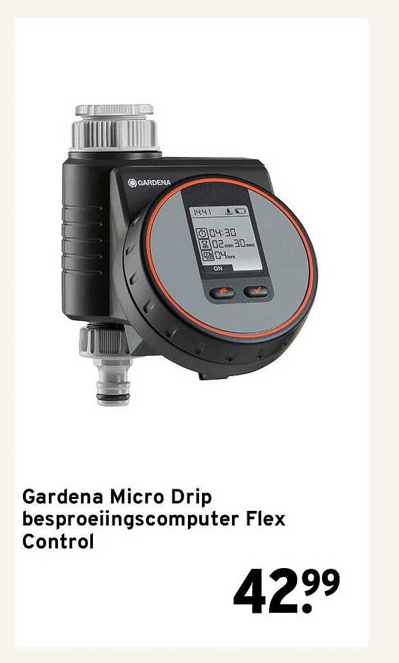 Gardena Micro Drip besproeiingscomputer Flex Control
