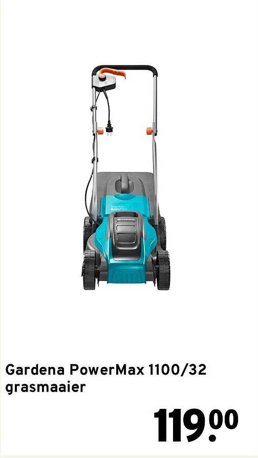 Gardena PowerMax 1100/32 grasmaaier