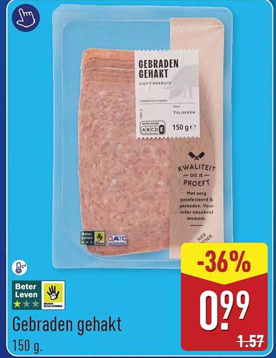 Gebraden gehakt 150 g