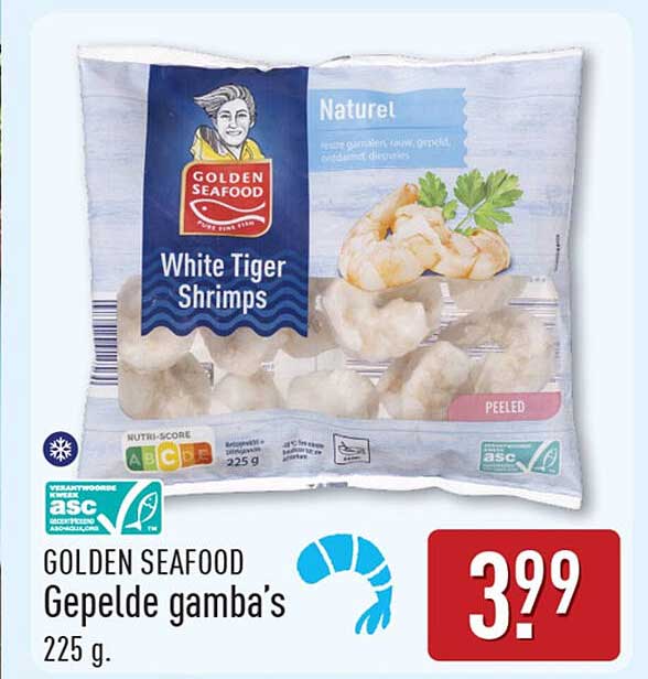 Gepelde gamba's 225 g