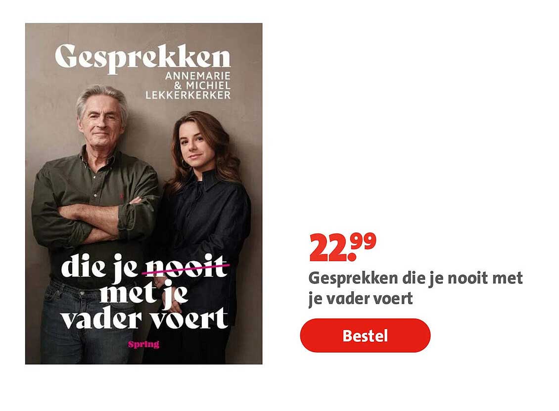Gesprekken die je nooit met je vader voert