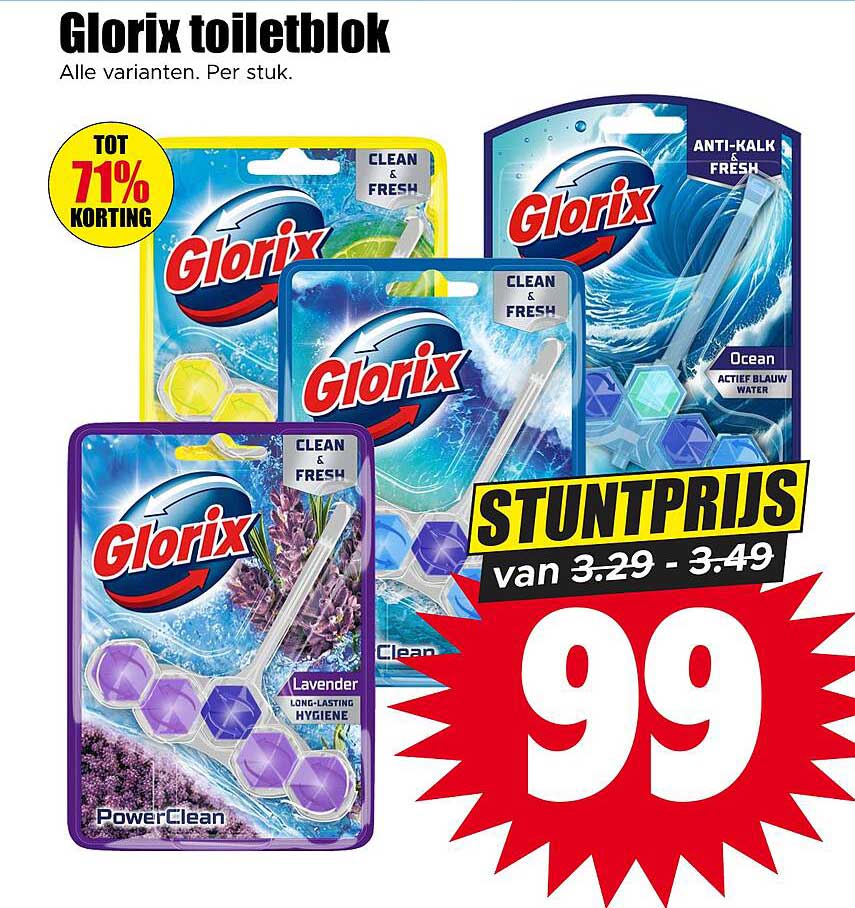 Glorix toiletblok