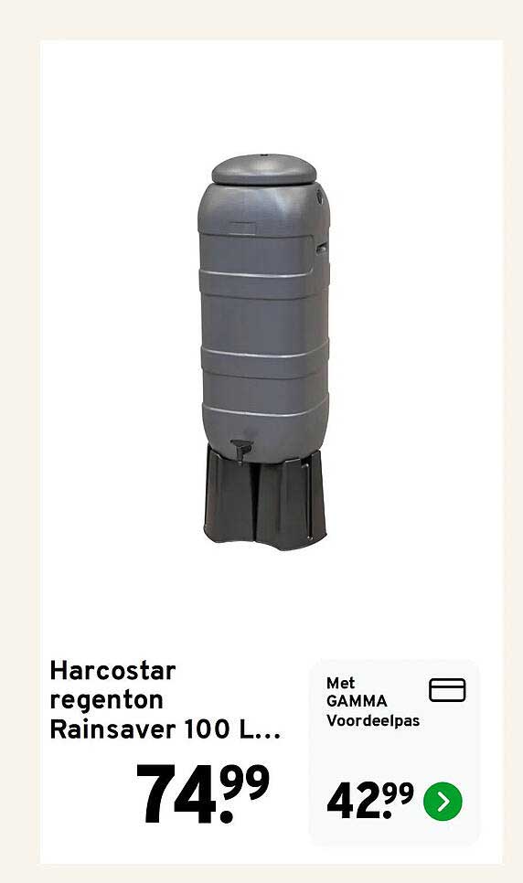 Harcostar regenton Rainsaver 100 L...