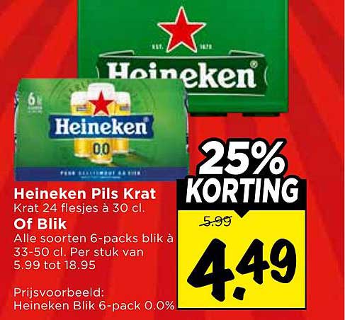 Heineken Pils Krat