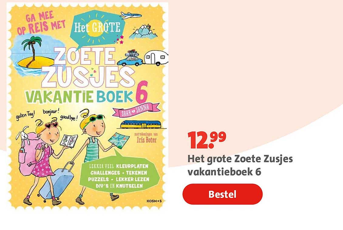 Het grote Zoete Zusjes vakantieboek 6