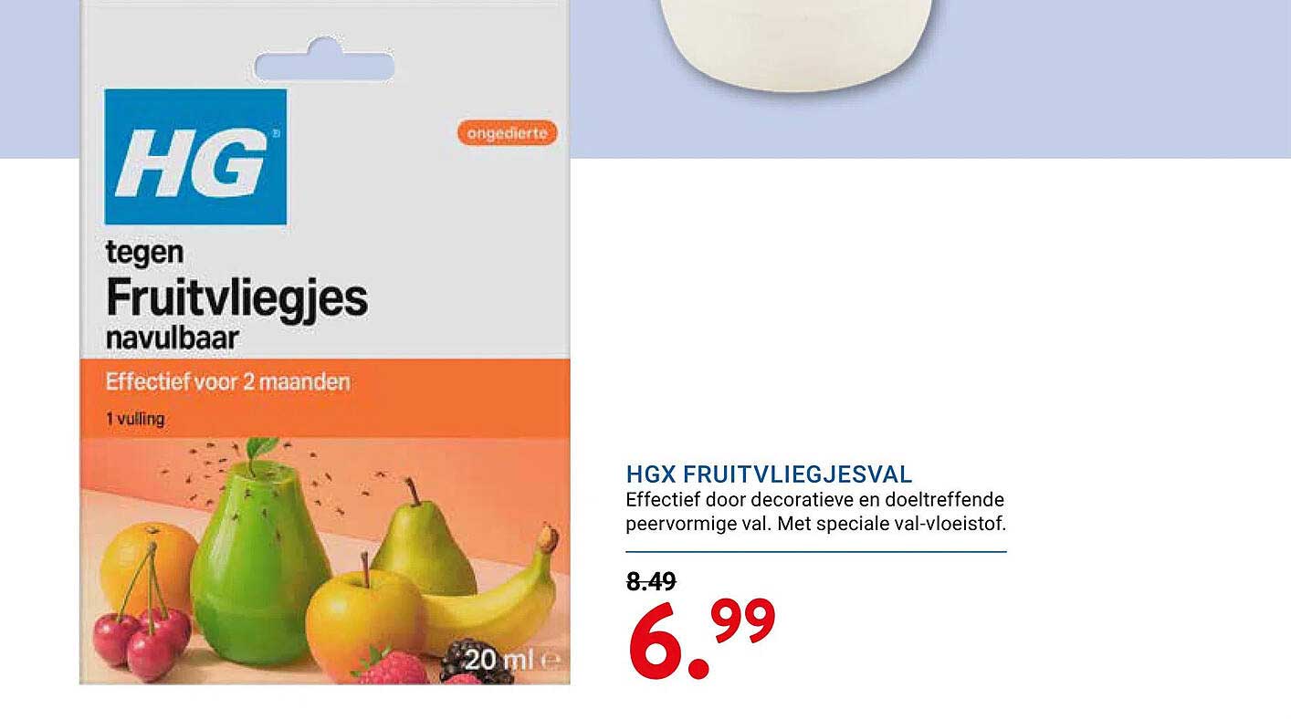 HG tegen Fruitvliegjes navulbaar