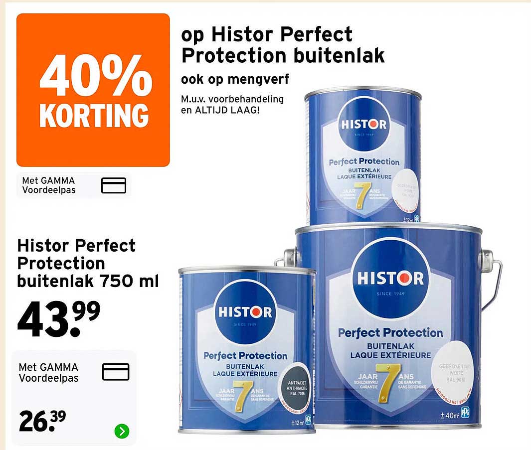 Histor Perfect Protection buitenlak 750 ml