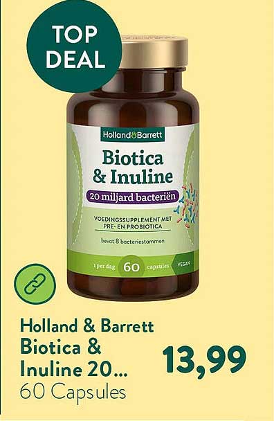 Holland & Barrett Biotica & Inuline 20... 60 Capsules