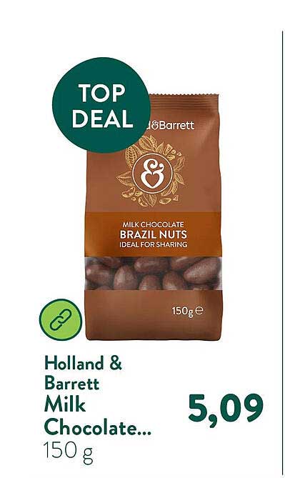 Holland & Barrett Milk Chocolate... 150 g