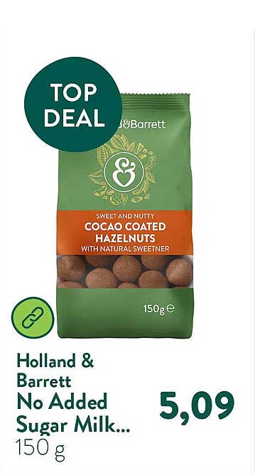 Holland & Barrett No Added Sugar Milk...