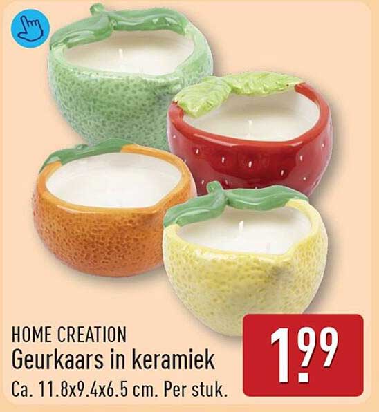 HOME CREATION Geurkaars in keramiek