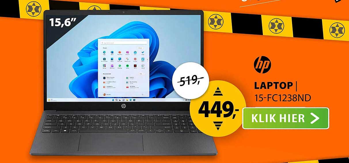 HP Laptop 15-FC1238ND