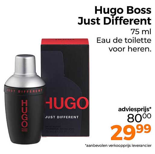 Hugo Boss Just Different 75 ml Eau de toilette voor heren