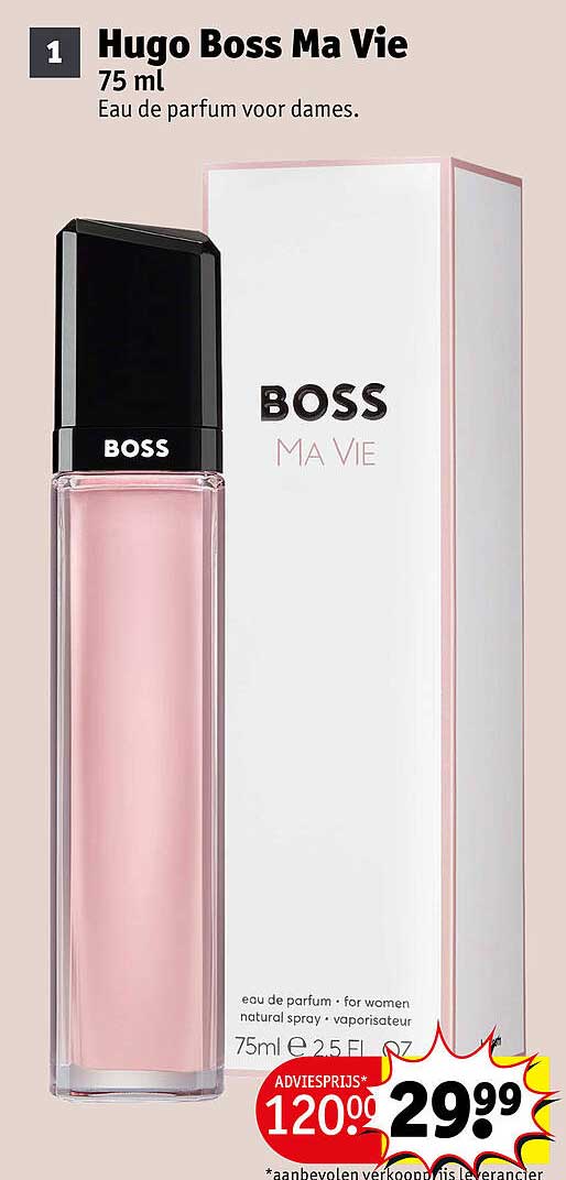 Hugo Boss Ma Vie 75 ml Eau de parfum voor dames