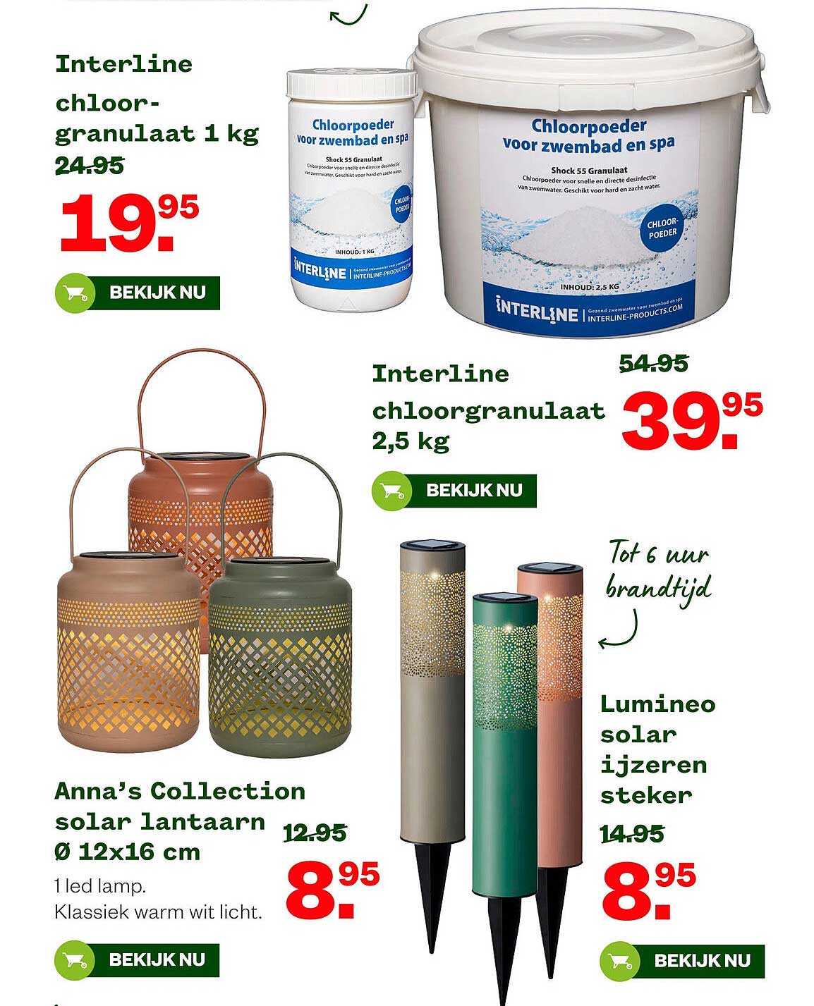 Interline chloorgranulaat 1 kg
