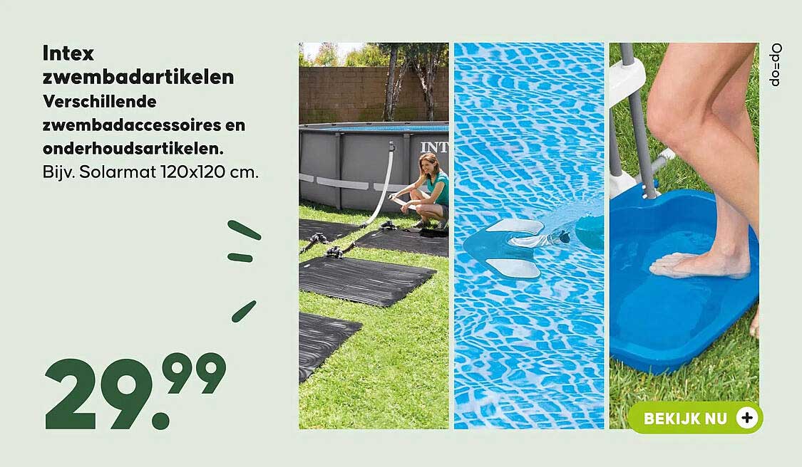 Intex zwembadartikelen