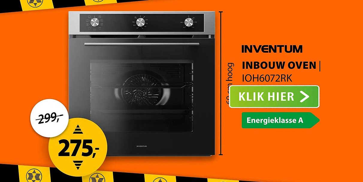 INVENTUM INBOUW OVEN | IOH6072RK