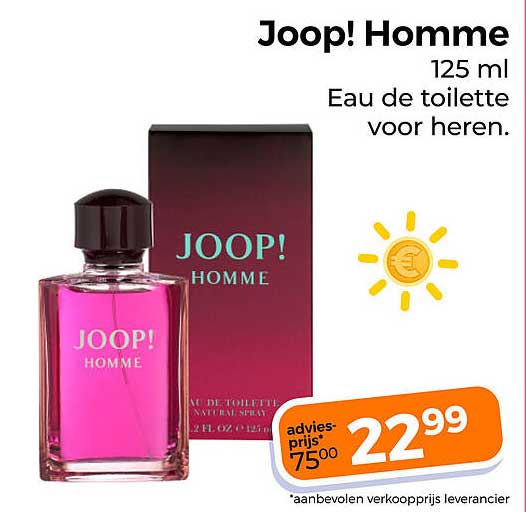 Joop! Homme 125 ml Eau de toilette voor heren