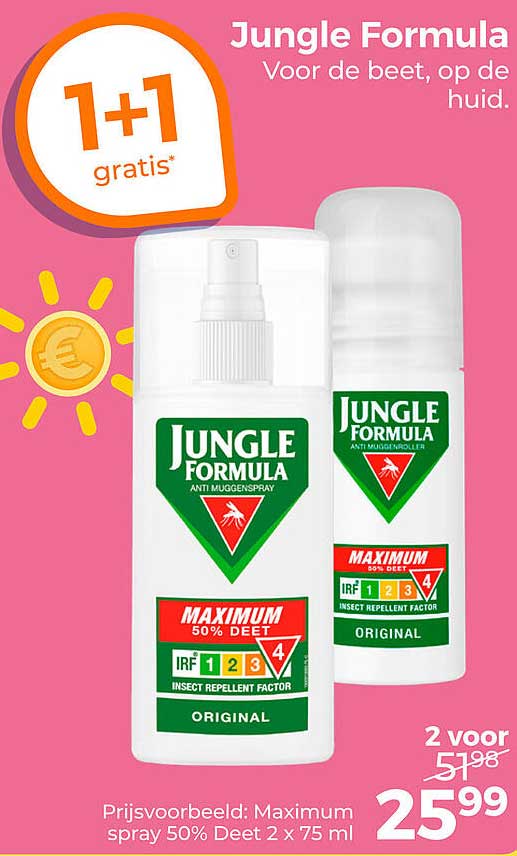 Jungle Formula 1+1 gratis