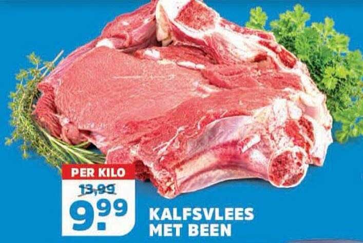 KALFSVLEES MET BEEN