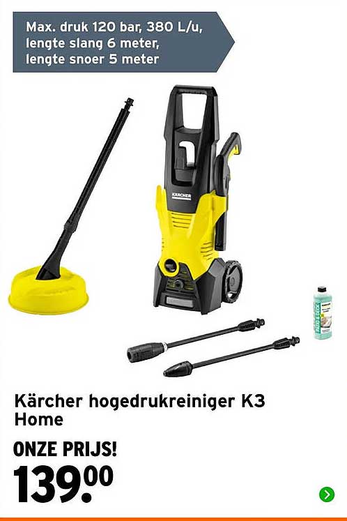Kärcher hogedrukreiniger K3 Home