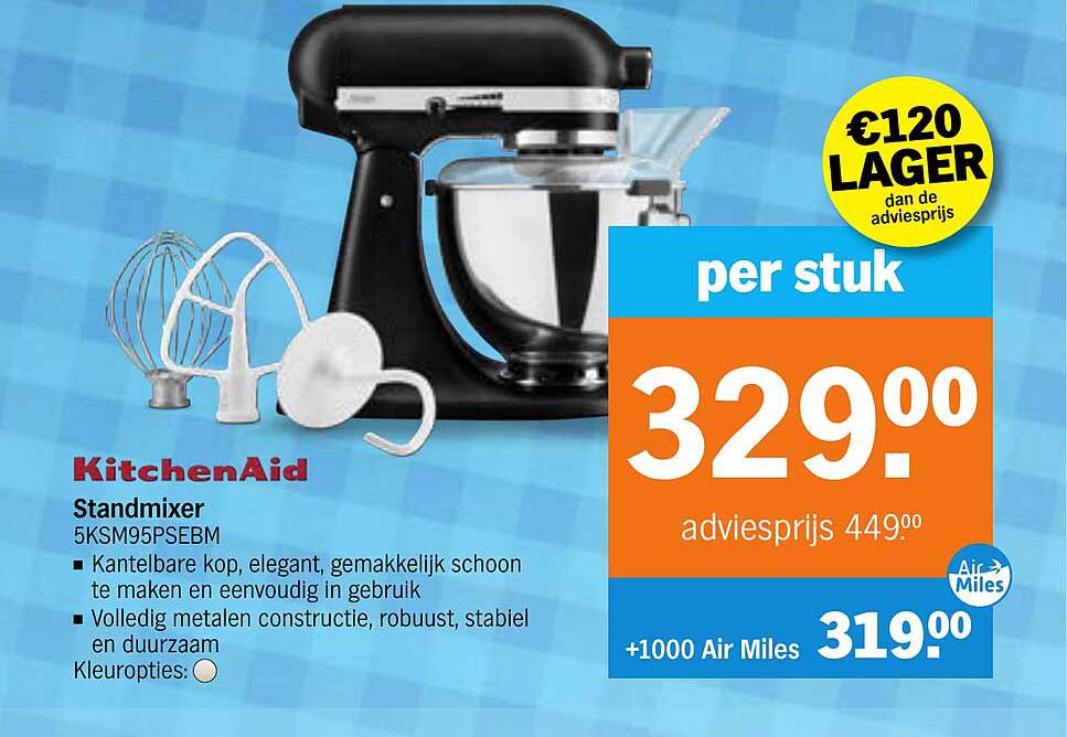 KitchenAid Standmixer 5KSM95PSEBM
