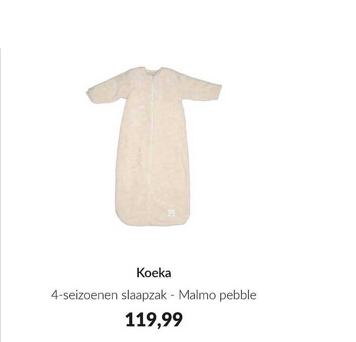 Koeka 4-seizoenen slaapzak - Malmo pebble