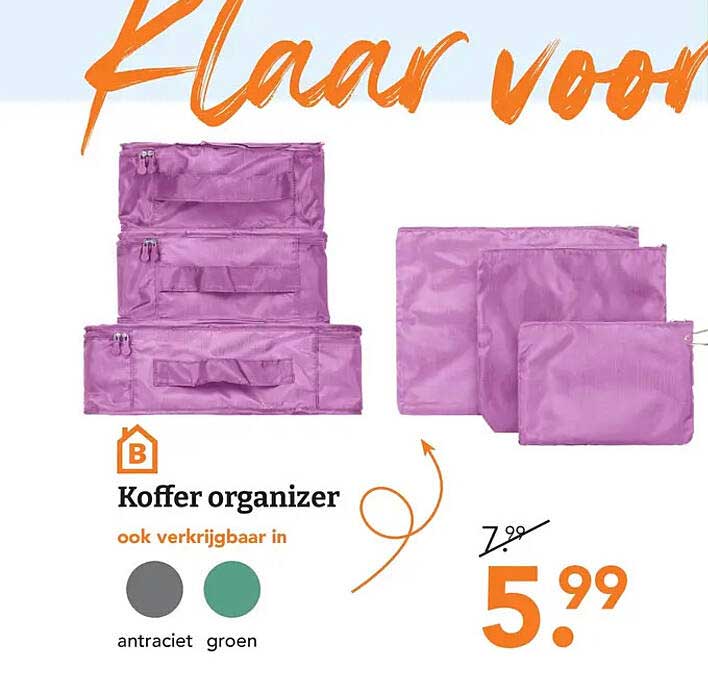 Koffer organizer