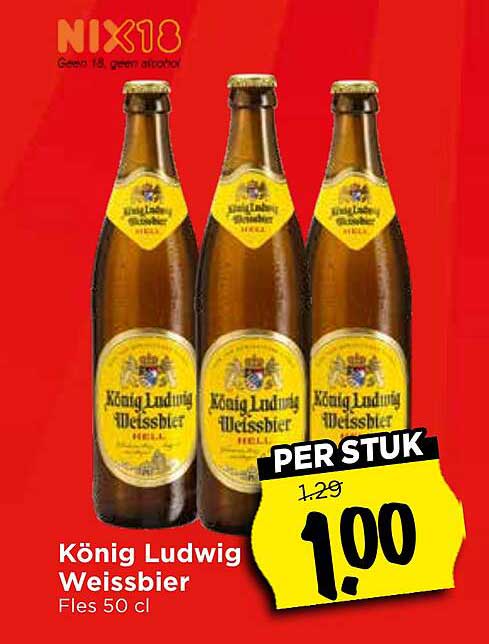 König Ludwig Weissbier Fles 50 cl