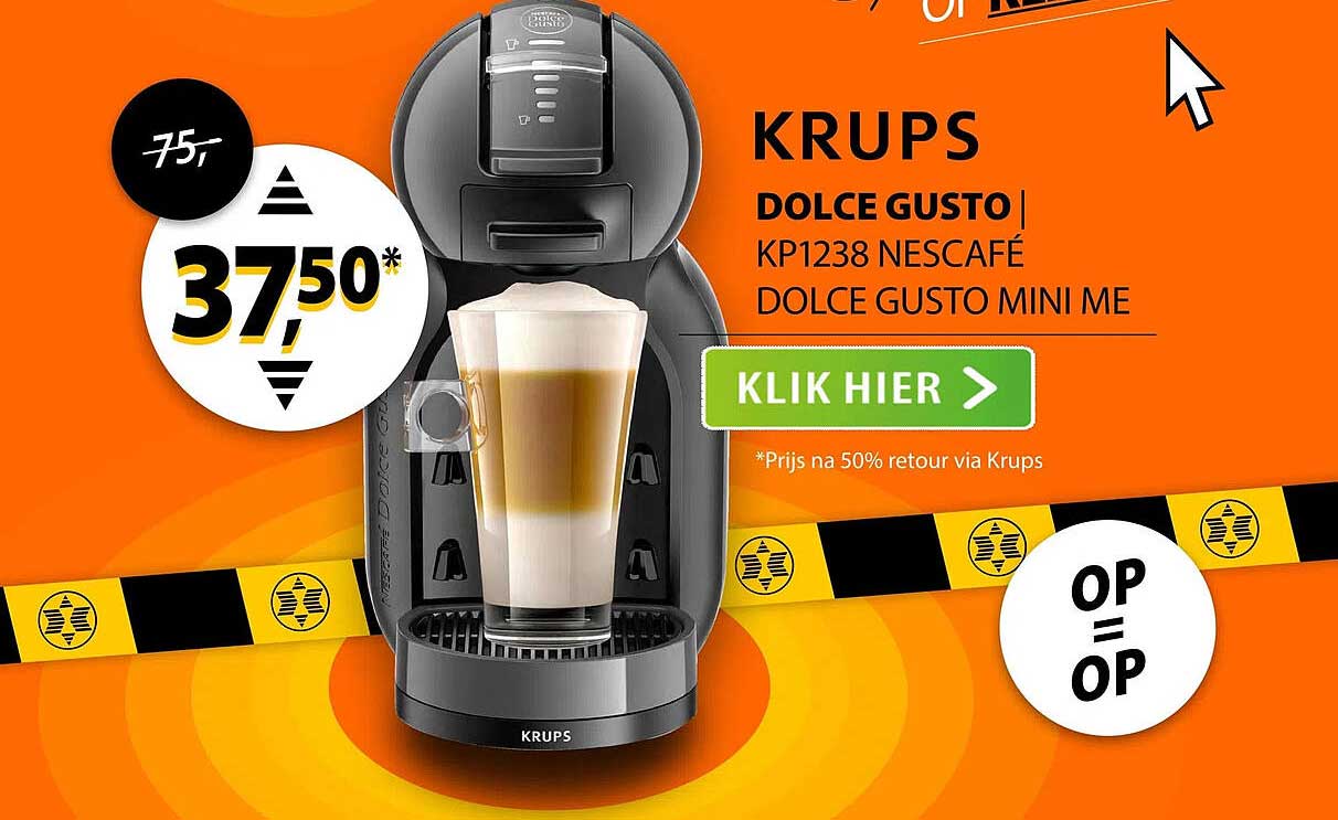 KRUPS DOLCE GUSTO KP1238 NESCAFÉ DOLCE GUSTO MINI ME