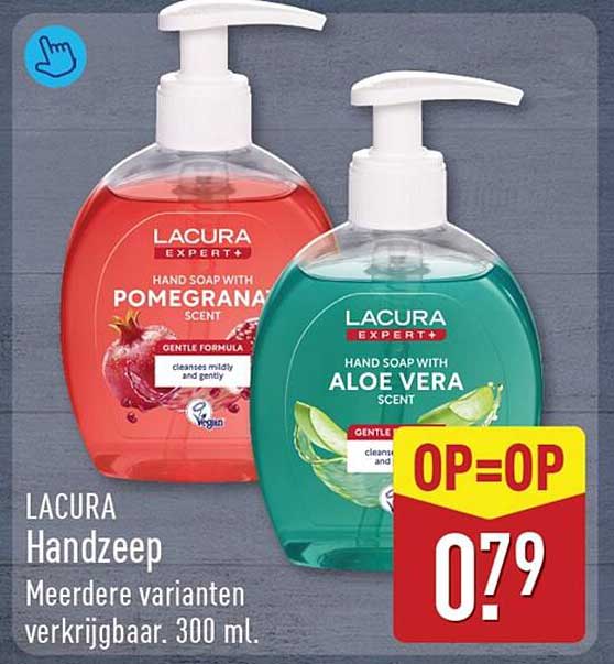 LACURA Handzeep Meerdere varianten verkrijgbaar. 300 ml. OP=OP