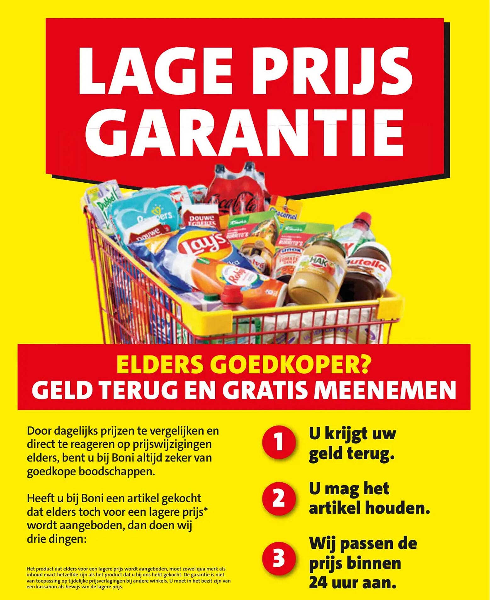 LAGE PRIJS GARANTIE