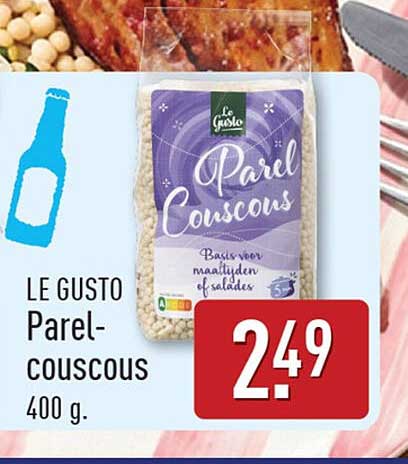 LE GUSTO Parel-couscous 400 g