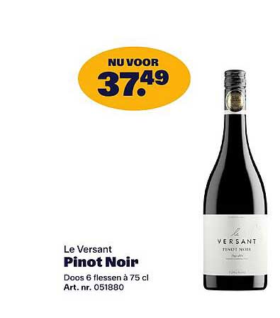 Le Versant Pinot Noir