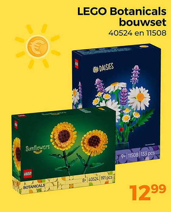 LEGO Botanicals bouwset 40524 en 11508