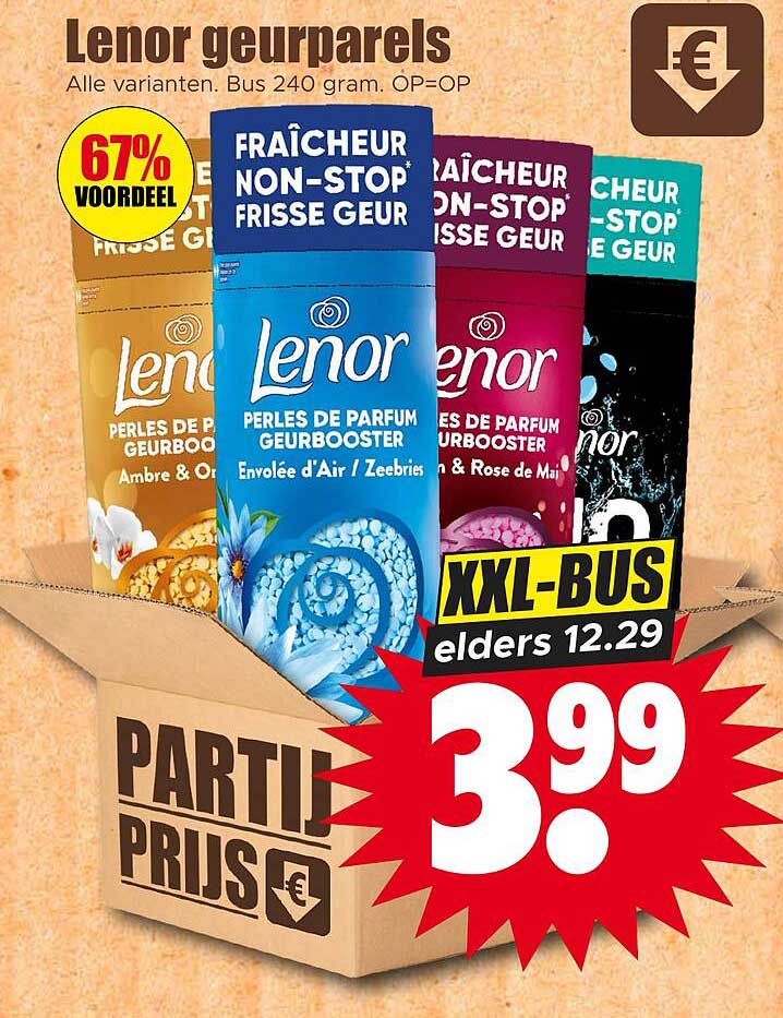 Lenor geurparels
