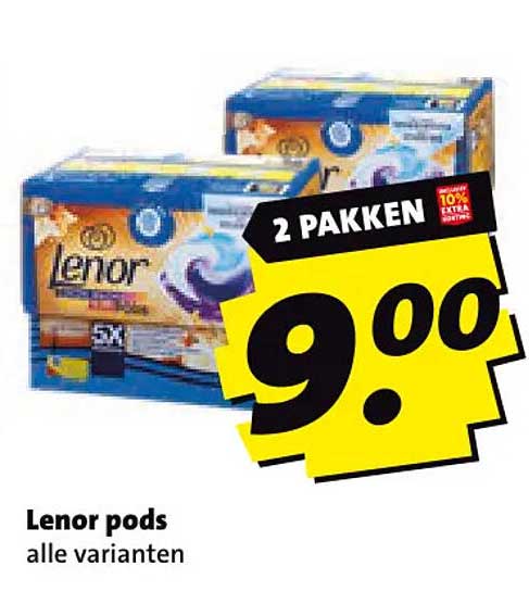 Lenor pods alle varianten 2 pakken